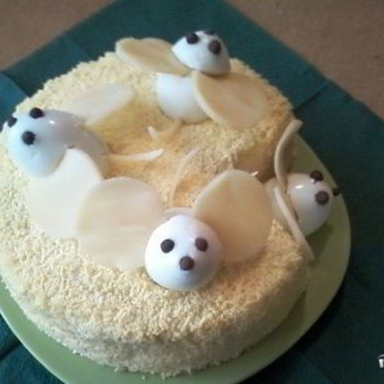 Рецепт салата мышата