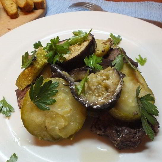 Рецепт говядины под шубой