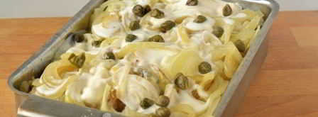 хек под шубой с каперсами. Шаг 9