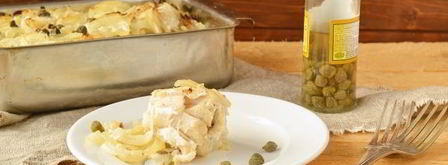 хек под шубой с каперсами. Шаг 11