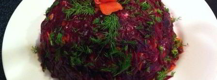 красная рыба под шубой. Шаг 3