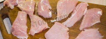 куриные грудки филе под шубой в духовке. Шаг 2