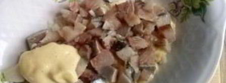 новогодняя сельдь под шубой. Шаг 3