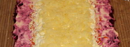 рулет из сельди под шубой. Шаг 7