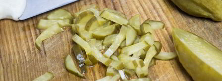 салат грибы под шубой. Шаг 5