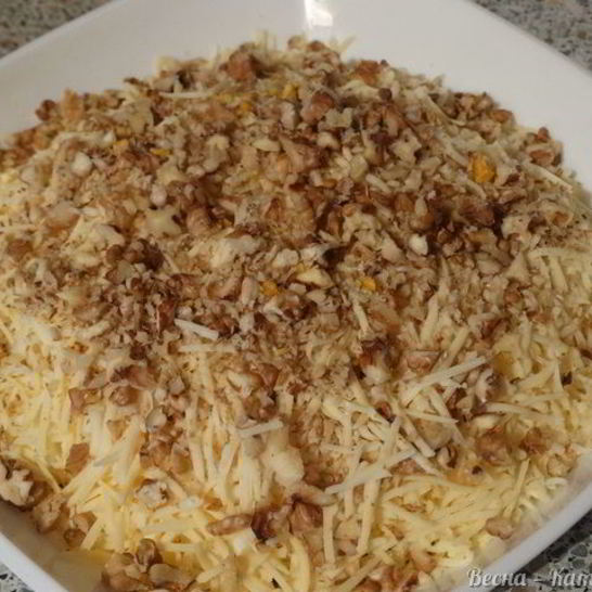 Рецепт салата мясо под шубой