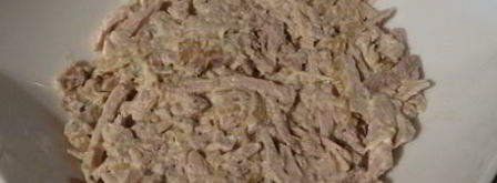 салат мясо под шубой. Шаг 10