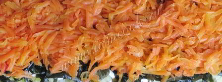 салат под шубой вегетарианский. Шаг 8