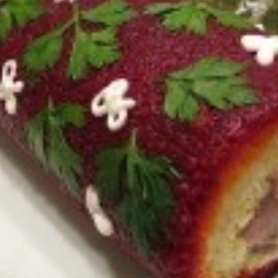 Рецепт салата-рулета селедка под шубой