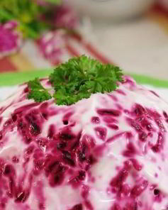 Салат Рыба под шубой