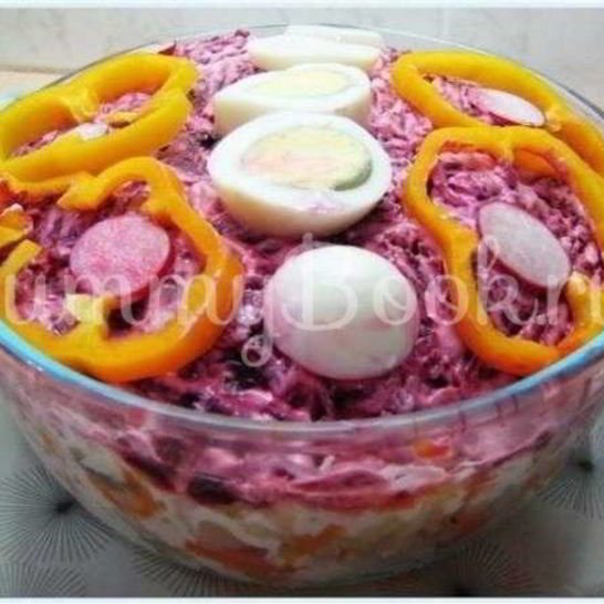 Рецепт салата сельдь под шубкой