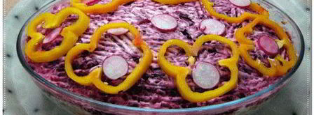 салат сельдь под шубкой. Шаг 47