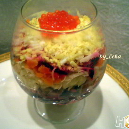 Рецепт сельди под шубо