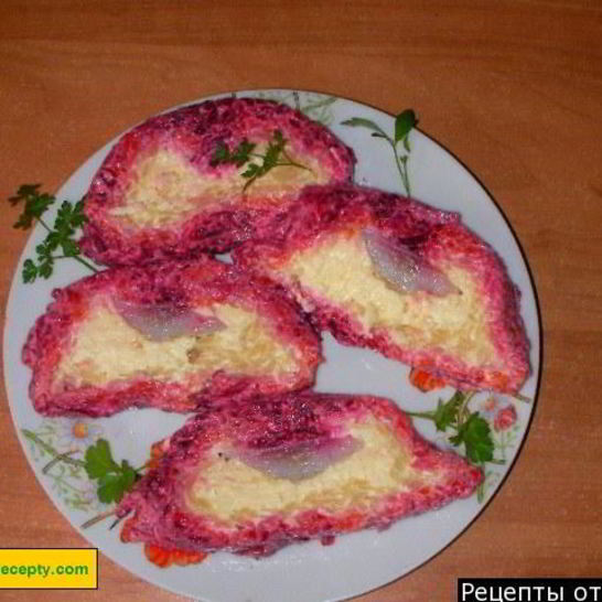 Рецепт сельди под шубой рулетом