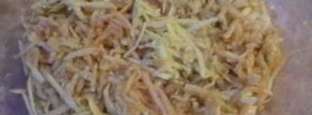 сельдь под шубой с яблоком. Шаг 5