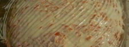 сельдь под шубой с яблоком. Шаг 9