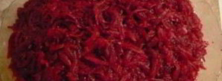 сельдь под шубой с яблоком. Шаг 10