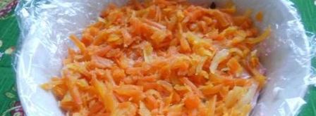 сельдь под шубой с желатином. Шаг 10