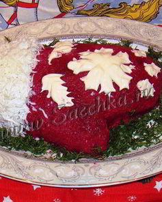 Сельдь под шубой Варежка