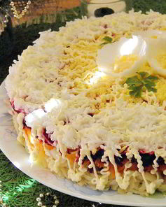 Селедка под шубой без майонеза