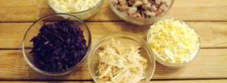 селедка под шубой без моркови. Шаг 2