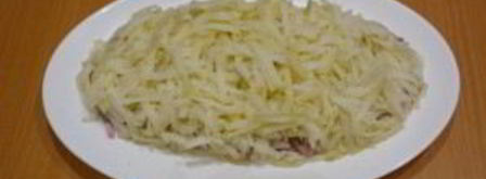 селедка под шубой без яблок и яиц. Шаг 2