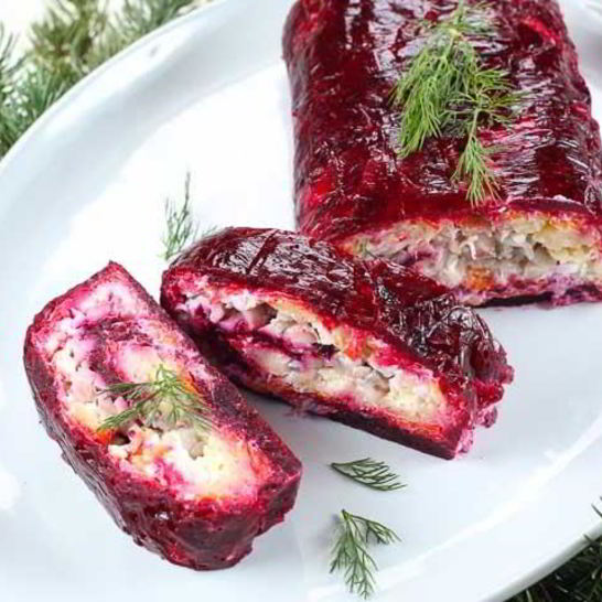 Рецепт селедки под шубой рулетом