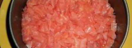 селедка под шубой с семгой. Шаг 2