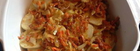 свинина под шубой в духовке. Шаг 5