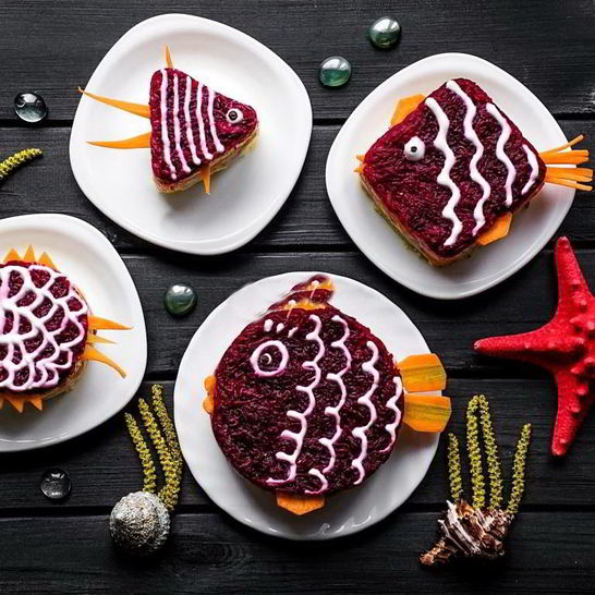 Рецепт вкусной селедки под шубой