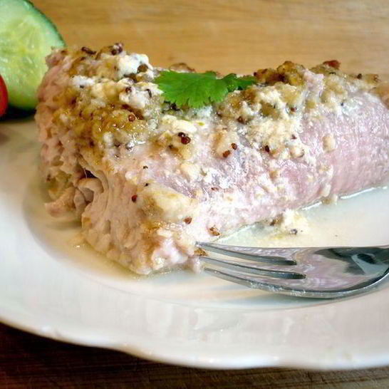 Рецепт запеченная рыбка под шубой из пармезана и хлебной крошки