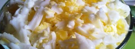 салат простой, слоеный. Шаг 6