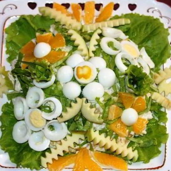 Рецепт салата романтика