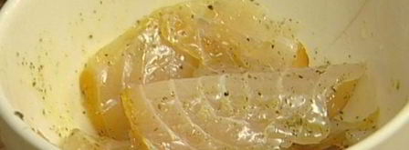 салат с балыком и руколой. Шаг 5