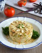 Салат с белыми грибами и курицей