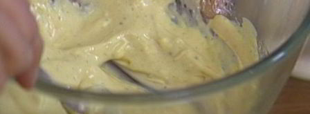 салат с грибами, сыром и бужениной. Шаг 7