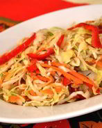 Салат с капустой Пестренький