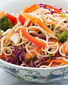 Салат с китайской лапшой