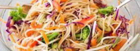 салат с китайской лапшой. Шаг 7