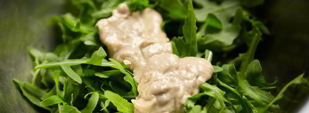 салат с куриной печенью и рукколой. Шаг 14