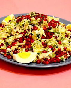Салат с пекинской капустой и гранатом
