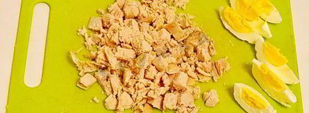 салат с пекинской капустой и гранатом. Шаг 3