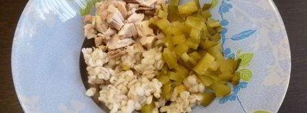 салат с перловкой. Шаг 2