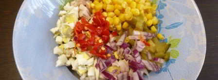 салат с перловкой. Шаг 3