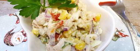 салат с перловкой. Шаг 5