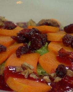 Салат с тыквой-гриль