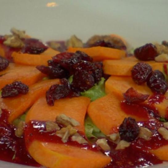 Рецепт салата с тыквой-гриль