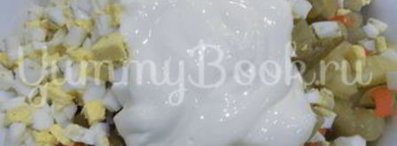 салат столичный. Шаг 10