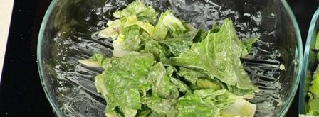 классический салат цезарь. Шаг 6