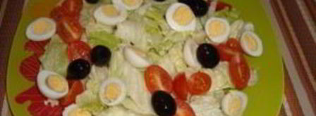 салат цезарь домашний. Шаг 10